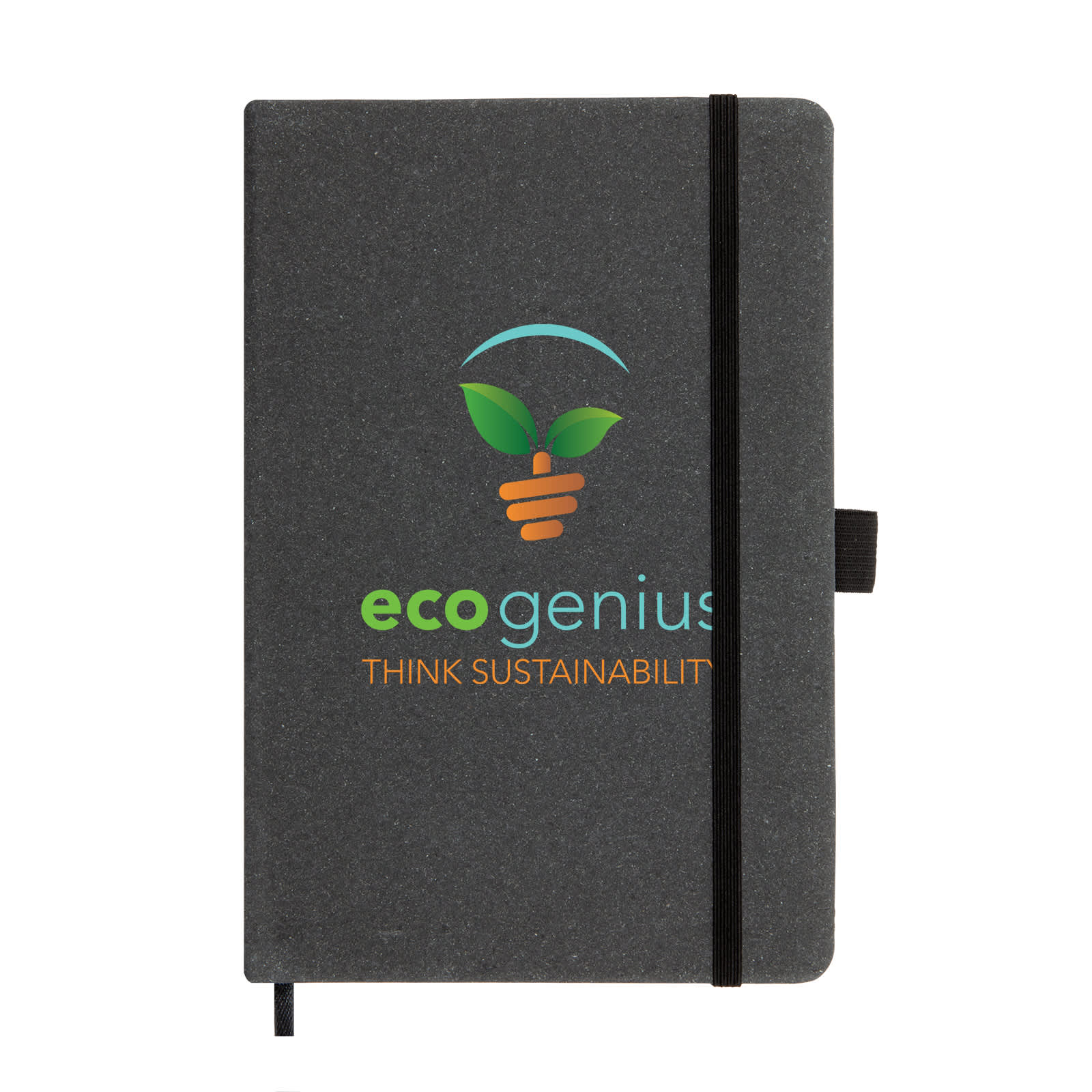 Astro Hard Cover Recycled Leather Notebook [2-LL5095]
