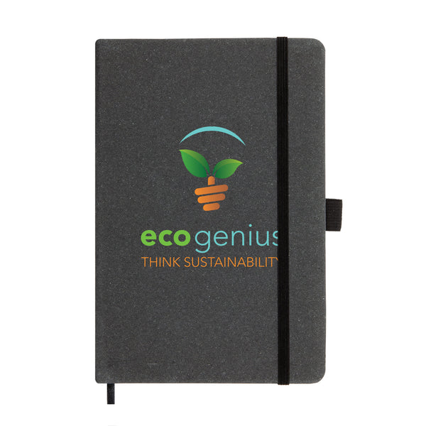 Astro Hard Cover Recycled Leather Notebook [2-LL5095]