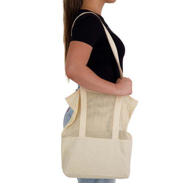 Scoot Calico / Mesh Tote Bag [2-LL528]