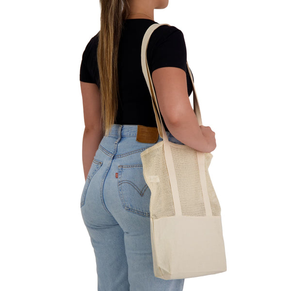 Scoot Calico / Mesh Tote Bag [2-LL528]