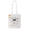 Colouring Long Handle Cotton Bag  Pencils [2-LL5524]