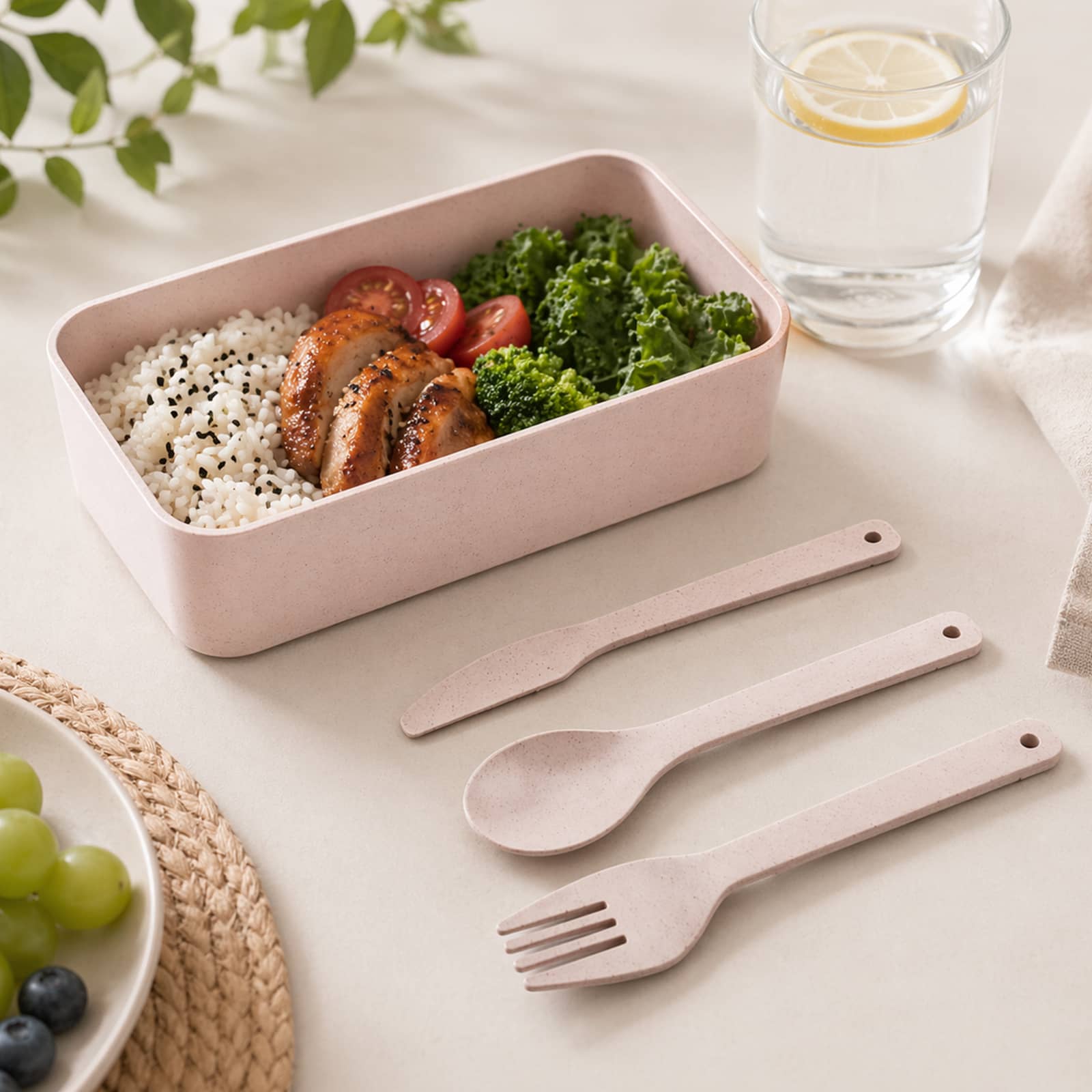 Stax Eco Lunch Box with Phone Holder Lid [2-LL6362]
