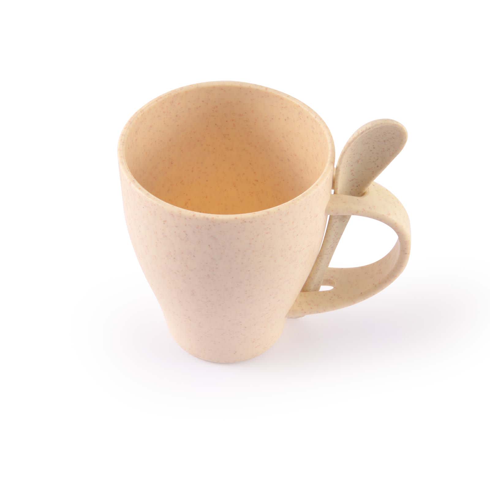 Avenue Wheat Fibre Cup and Spoon [2-LL6483]