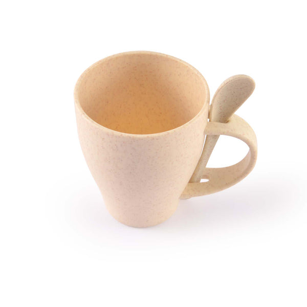 Avenue Wheat Fibre Cup and Spoon [2-LL6483]