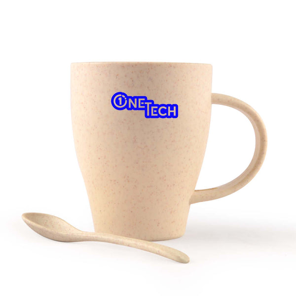 Avenue Wheat Fibre Cup and Spoon [2-LL6483]