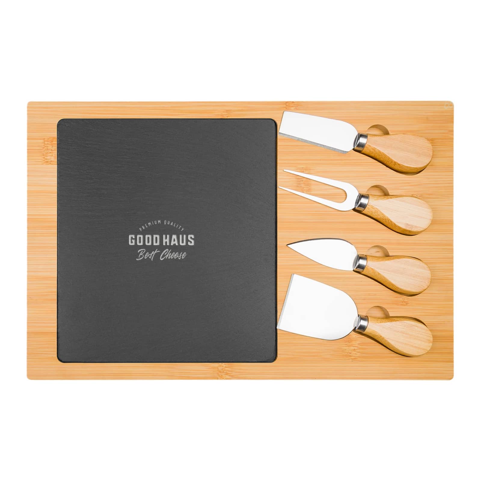 Mosaic Bamboo Slate Cheese Board [2-LL6712]