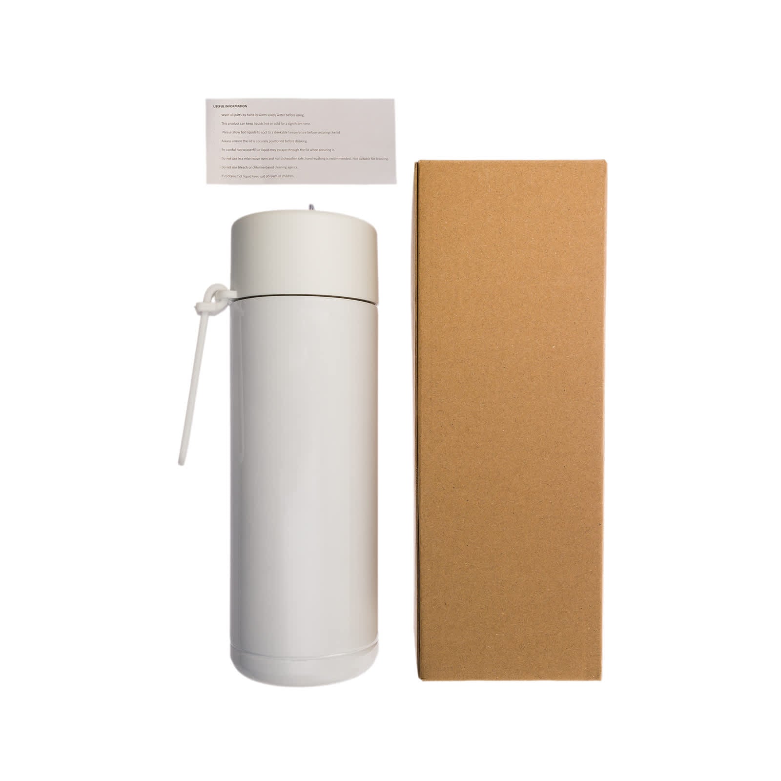 Zara 600ml Steel Bottle [2-LL6947]