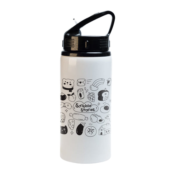 Amore 500ml Junior Bottle  Flip Straw Lid [2-LL6954]
