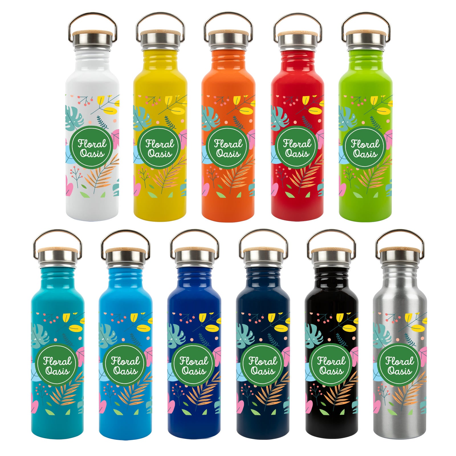 Chat Recycled Aluminium Bottle [2-LL6991]