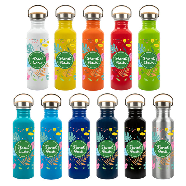 Chat Recycled Aluminium Bottle [2-LL6991]