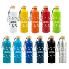 Gelato Aluminium Bottle with Bamboo Lid [2-LL6997]