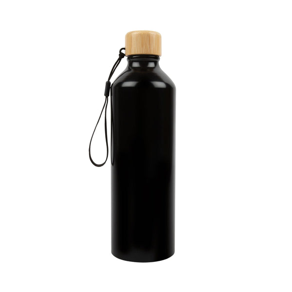 Gelato Aluminium Bottle with Bamboo Lid [2-LL6997]