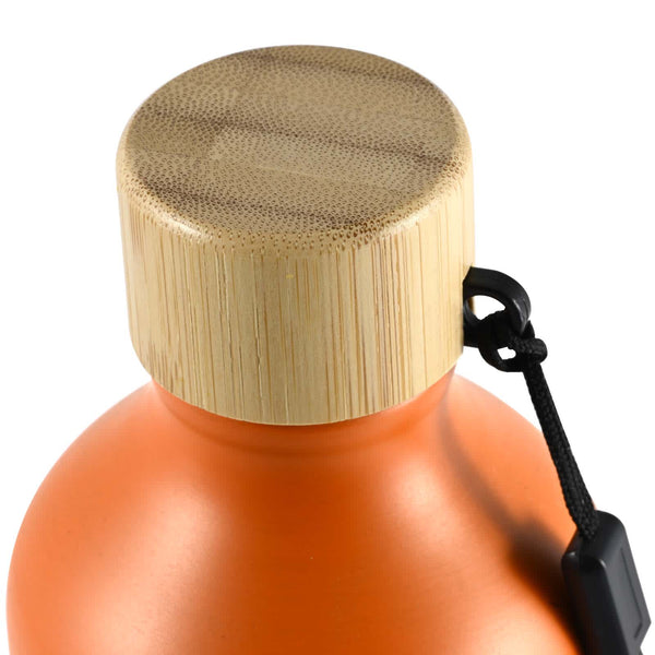 Gelato Aluminium Bottle with Bamboo Lid [2-LL6997]