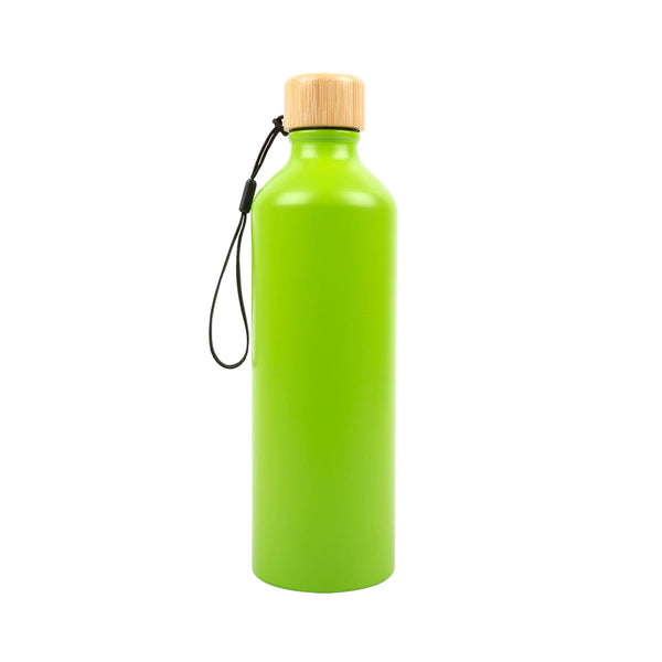 Gelato Aluminium Bottle with Bamboo Lid [2-LL6997]