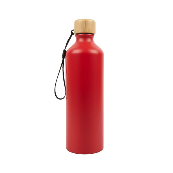 Gelato Aluminium Bottle with Bamboo Lid [2-LL6997]