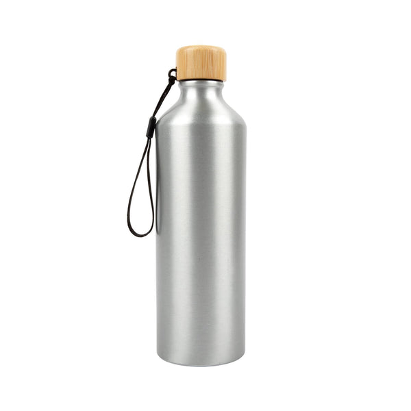 Gelato Aluminium Bottle with Bamboo Lid [2-LL6997]