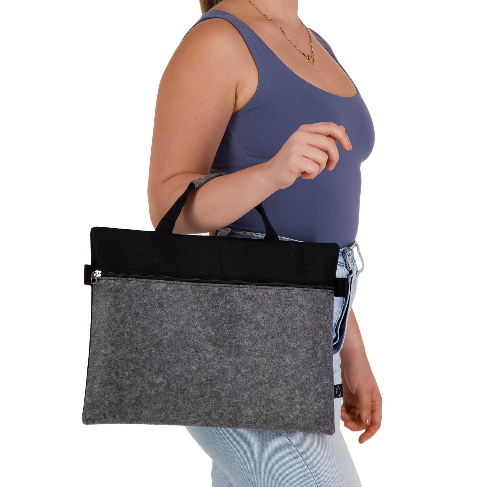 Montana RPET Felt Satchel [2-LL7027]