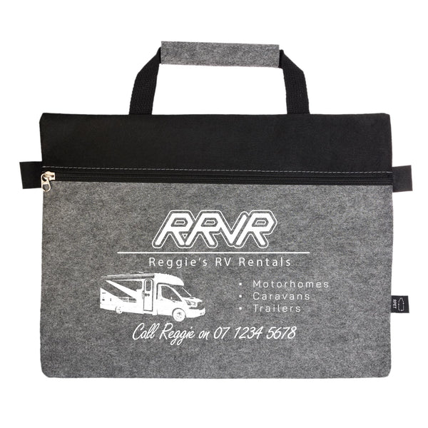 Montana RPET Felt Satchel [2-LL7027]