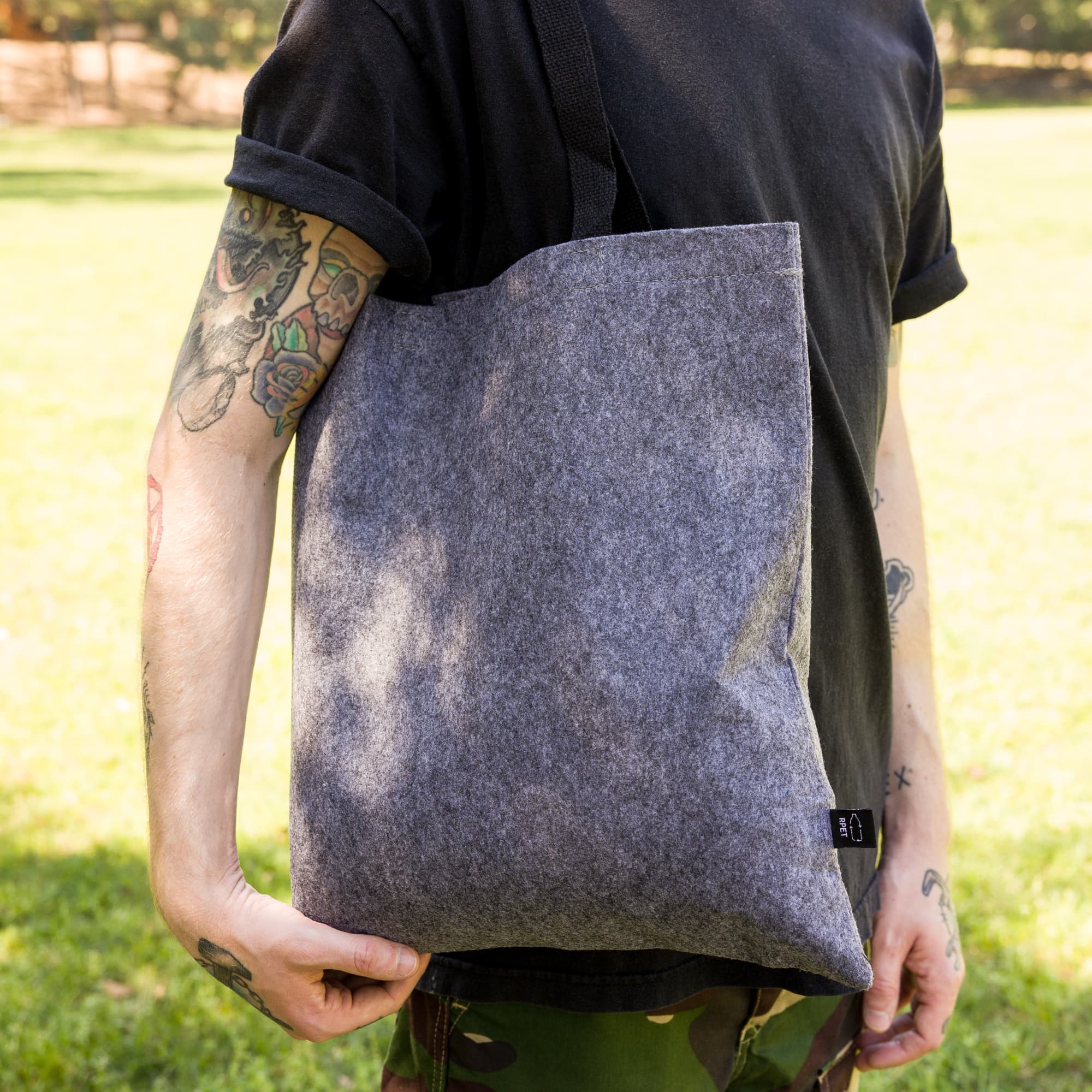 Montana RPET Felt Tote Bag [2-LL7037]