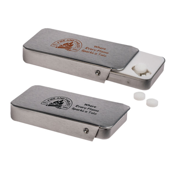 Sugar Free Breath Mints in Slider Tin [2-LL807]