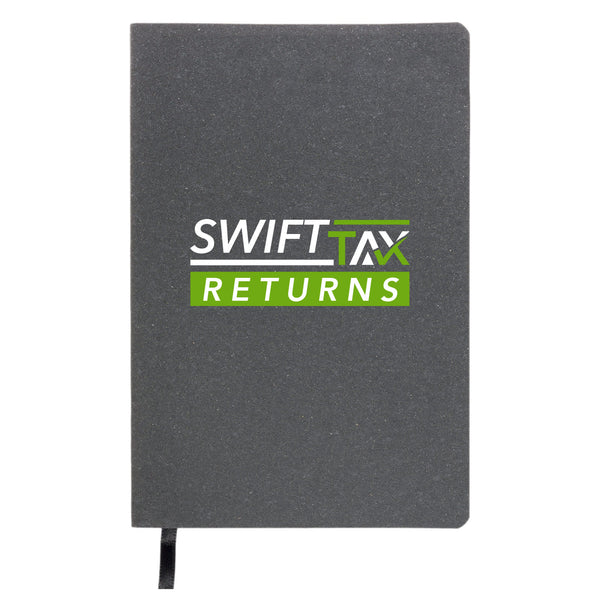 Astro Soft Cover Recycled Leather Notebook [2-LL8541]