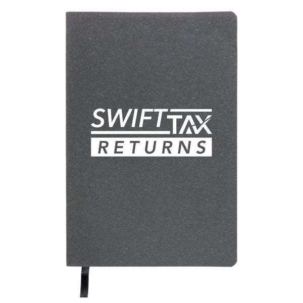 Astro Soft Cover Recycled Leather Notebook [2-LL8541]