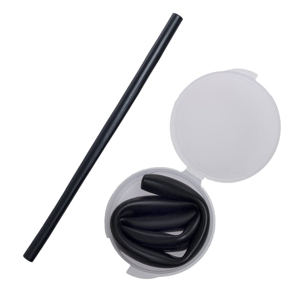 Silicone Straw in Case [2-LL8785]