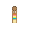 Circle Bookmark / Noteflag Ruler [2-LL8860]