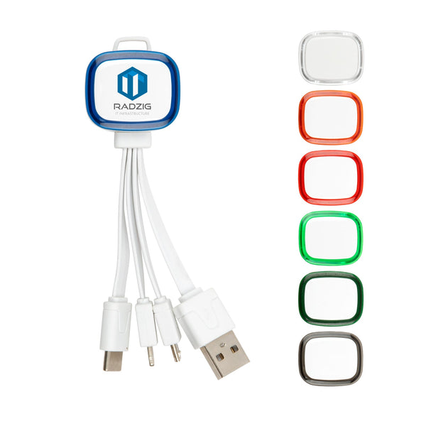 Family Light Up  3 in 1 Cable [2-LL9404]