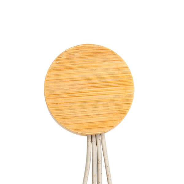 Sprite Round Bamboo Charging Cable [2-LL9436]