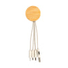 Sprite Round Bamboo Charging Cable [2-LL9436]