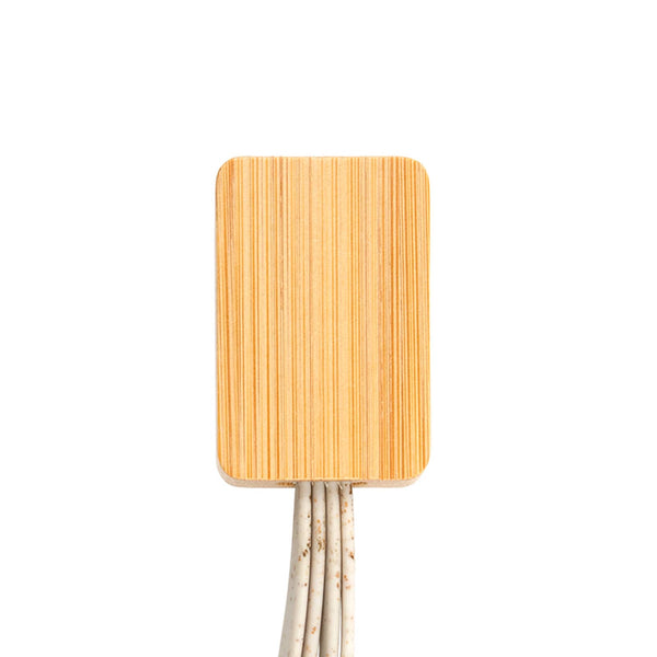 Sprite Square Bamboo Charging Cable [2-LL9437]
