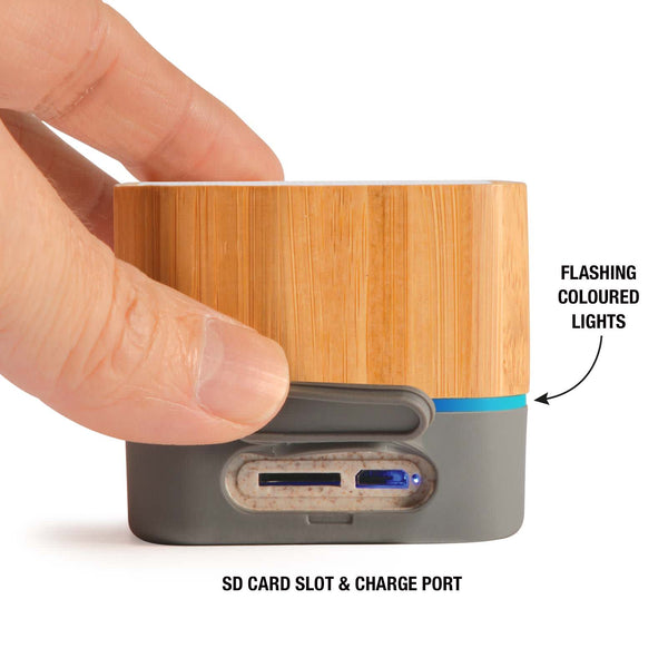 Gig Bamboo Bluetooth Speaker [2-LL9462]