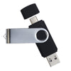 Swivel USB Flash Drive Dual 8GB [2-LL9607]
