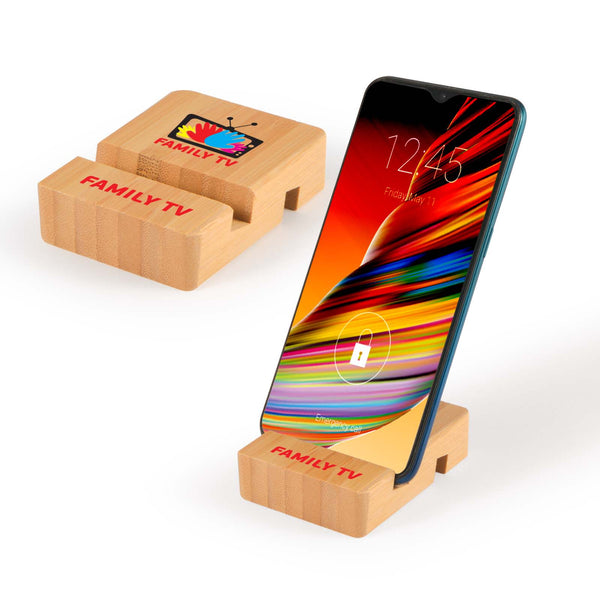 Rascal Bamboo Tablet  Phone Stand [2-LL9736]