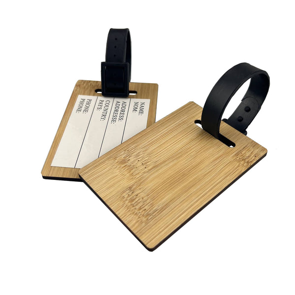 Bamboo Luggage Tag [19-LT001]