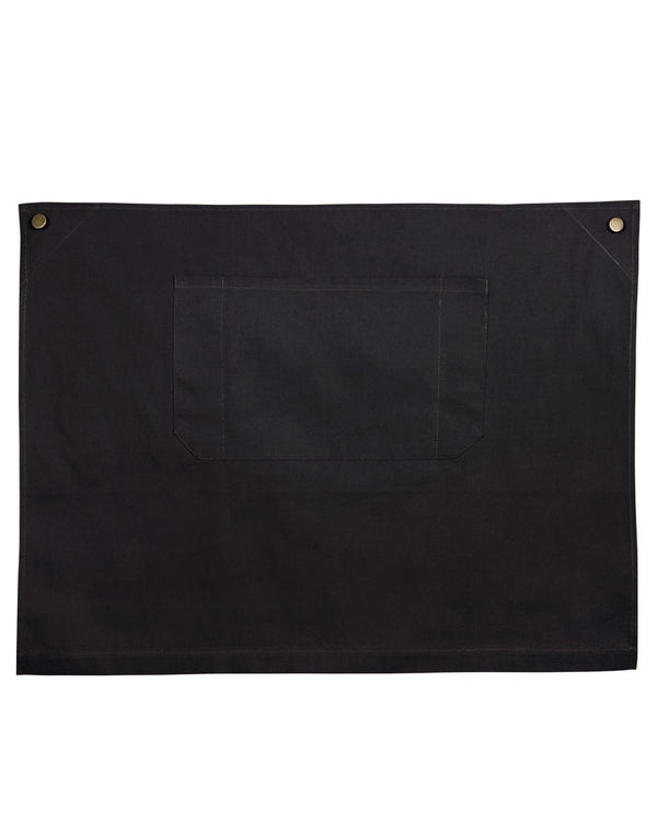 AP06M3100 Canvas Short Waist Apron [53-AP06(M3100)]