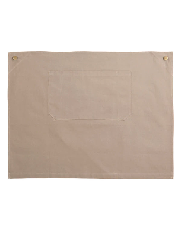 AP06M3100 Canvas Short Waist Apron [53-AP06(M3100)]