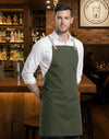 AP07M3200 Canvas Bib Apron [53-AP07(M3200)]