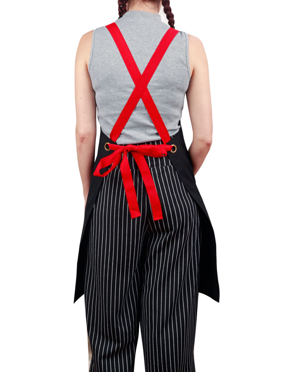 AP07M3200 Canvas Bib Apron [53-AP07(M3200)]