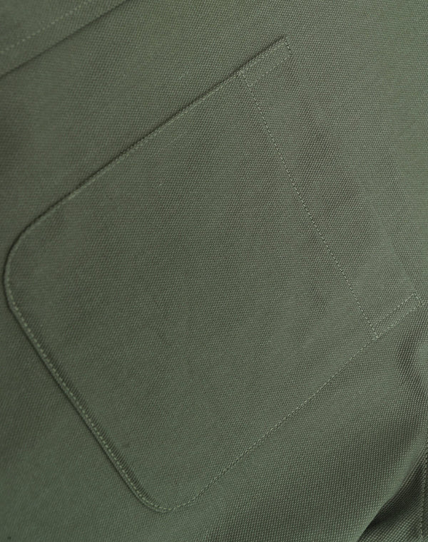 Mens Smart Casual Cotton Blend L/S Shirt [53-M7009L]