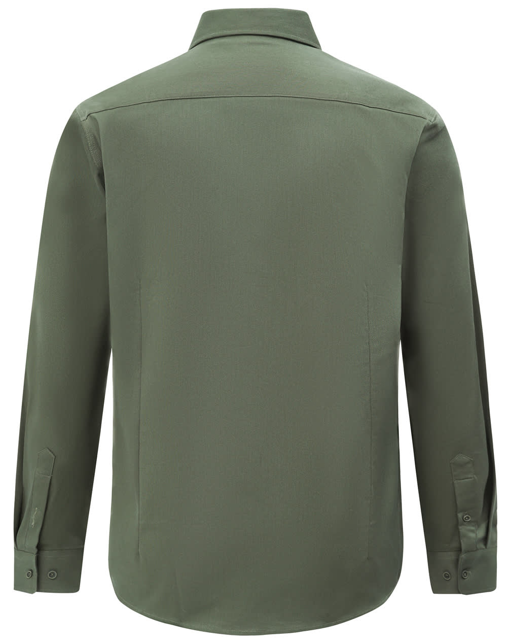 Mens Smart Casual Cotton Blend L/S Shirt [53-M7009L]