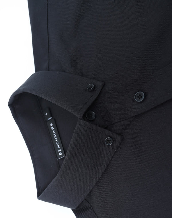 Mens Smart Casual Cotton Blend L/S Shirt [53-M7009L]
