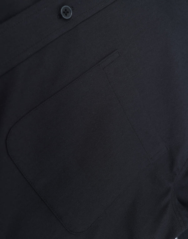 Mens Smart Casual Cotton Blend L/S Shirt [53-M7009L]