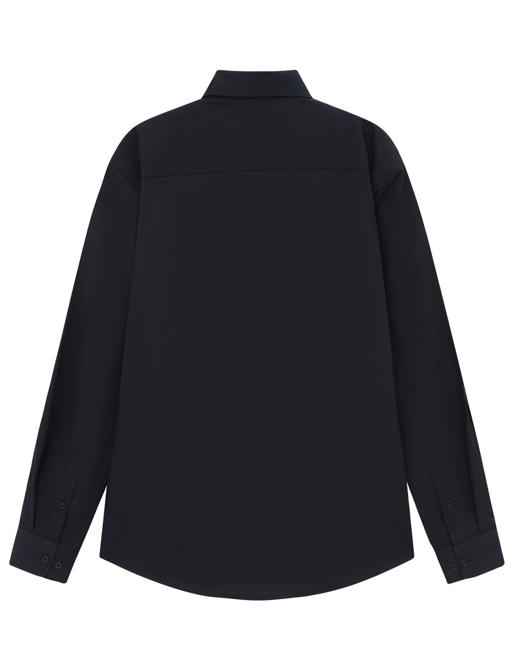 Mens Smart Casual Cotton Blend L/S Shirt [53-M7009L]