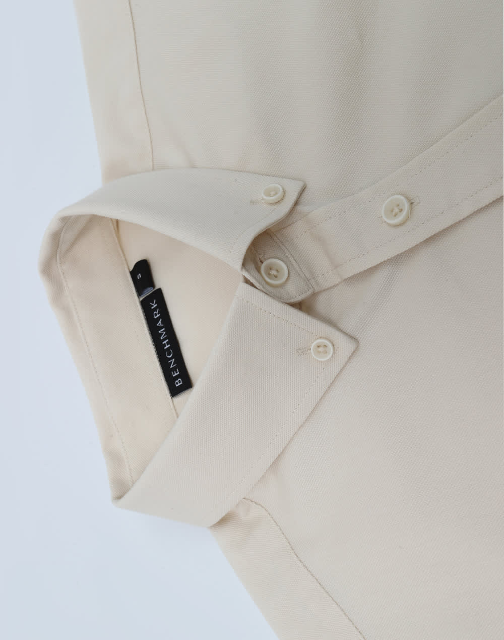 Mens Smart Casual Cotton Blend L/S Shirt [53-M7009L]
