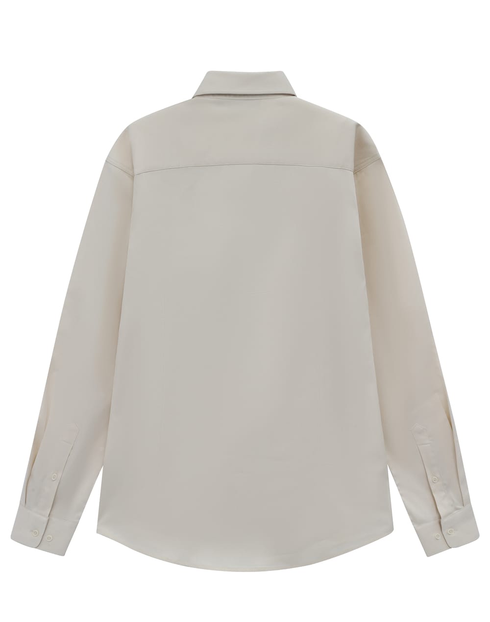 Mens Smart Casual Cotton Blend L/S Shirt [53-M7009L]