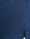 Mens Smart Casual Cotton Blend L/S Shirt [53-M7009L]