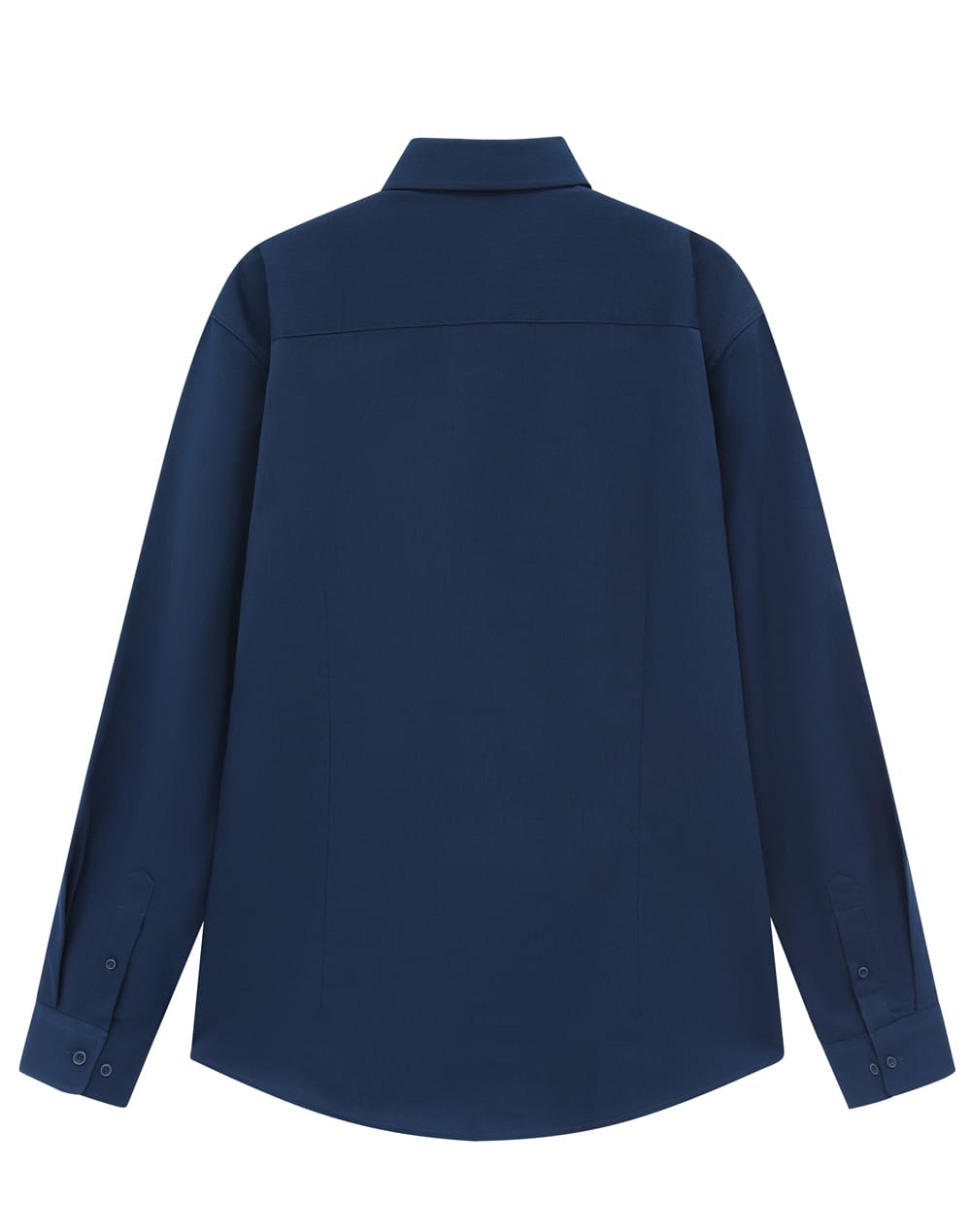 Mens Smart Casual Cotton Blend L/S Shirt [53-M7009L]