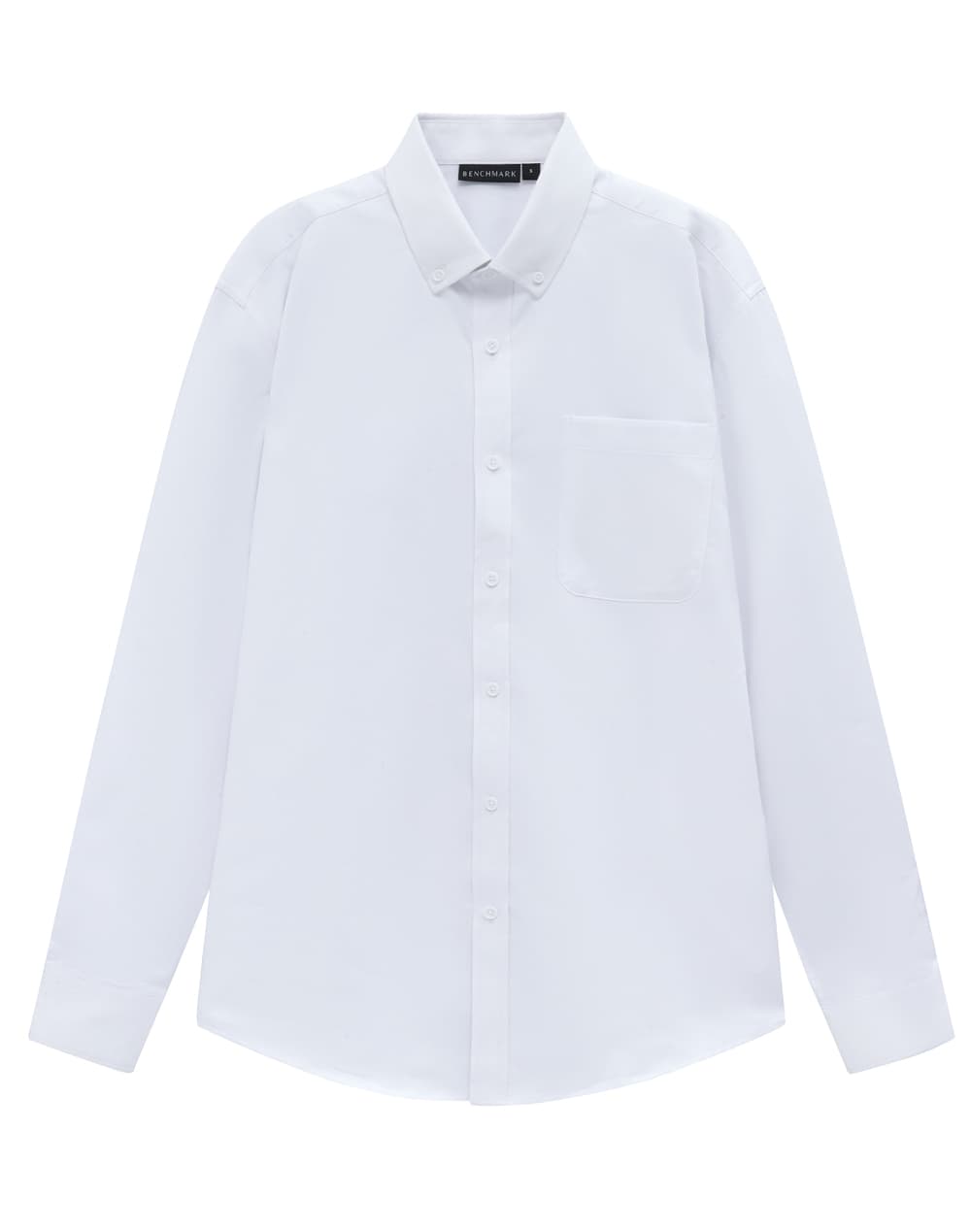 Mens Smart Casual Cotton Blend L/S Shirt [53-M7009L]